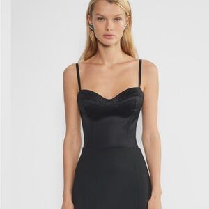 Dazzle Satin Bustier